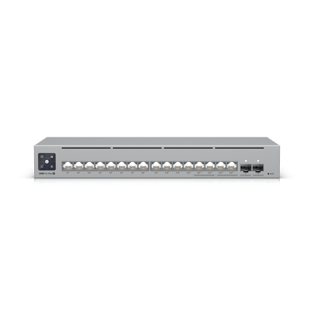 Ubiquiti Pro Max 16 PoE Managed L3 Gigabit Ethernet (10/100/1000) Power over Ethernet (PoE) Grey