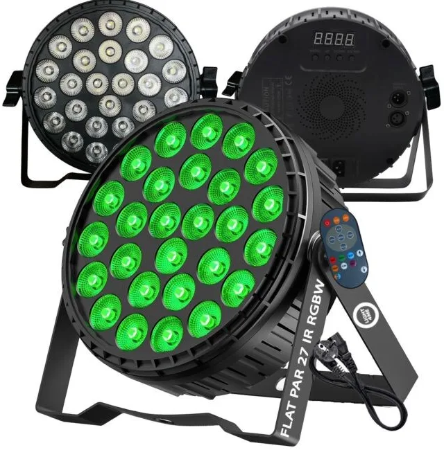 LIGHT4ME FLAT PAR 27 IR RGBW PAR Spotlight