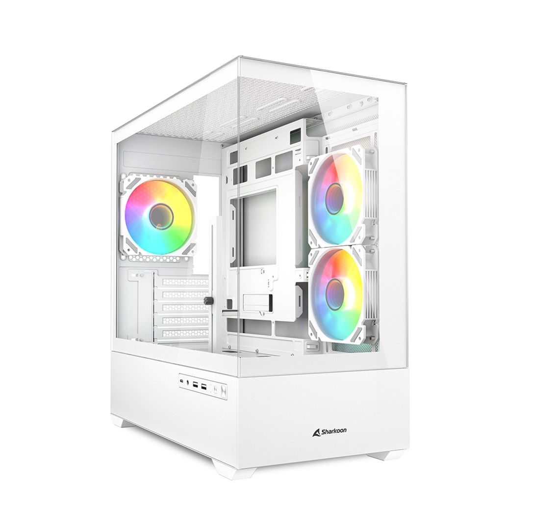 Sharkoon MK6 RGB Midi Tower Black