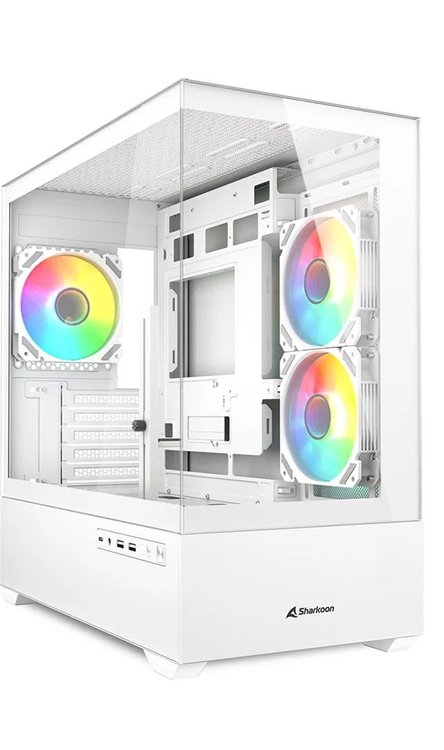 Sharkoon MK6 RGB Midi Tower Black