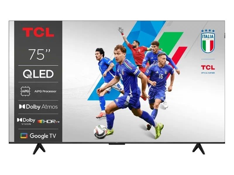 TCL T69C 75T69C TV 190.5 cm (75") 4K Ultra HD Smart TV Wi-Fi Black 350 cd/m²
