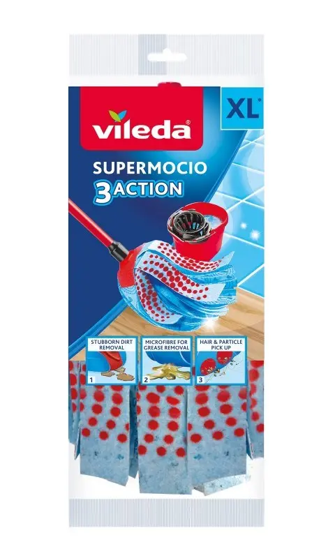Mop Refill Vileda 3Action Velour XL