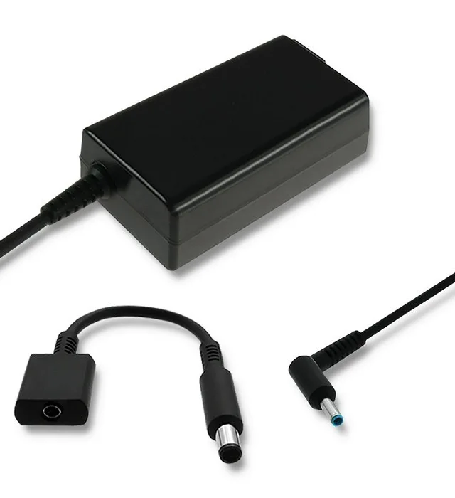 Qoltec 51728 Power Adapter For HP 65W 19V 3.33A 4.5 3.0 Pin Adapter 4.5 3.0 Pin/7.4 5.0 Pin Power Cable