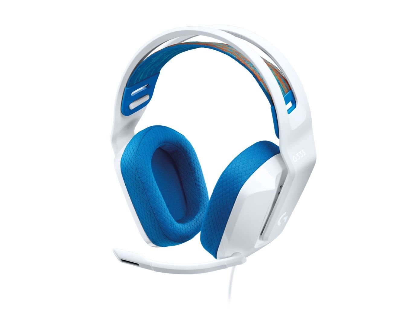 Logitech G335 Wired Gaming Headset - White