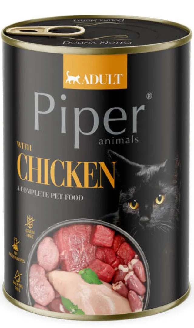 DOLINA NOTECI Piper Animals With Chicken - Wet Cat Food - 400g