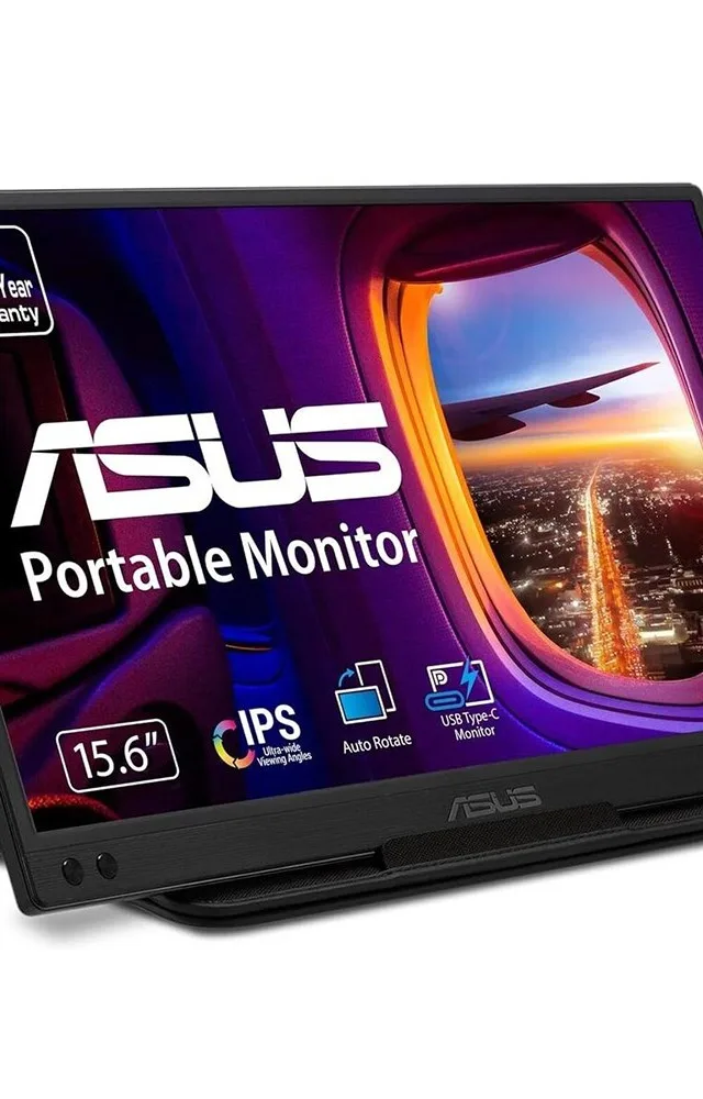 ASUS ZenScreen MB166C computer monitor 39.6 cm (15.6") 1920 x 1080 pixels Full HD LED Black