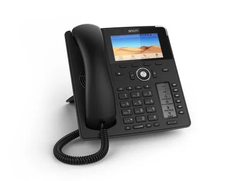 Snom D785 Black: Premium IP Phone With Bluetooth PoE
