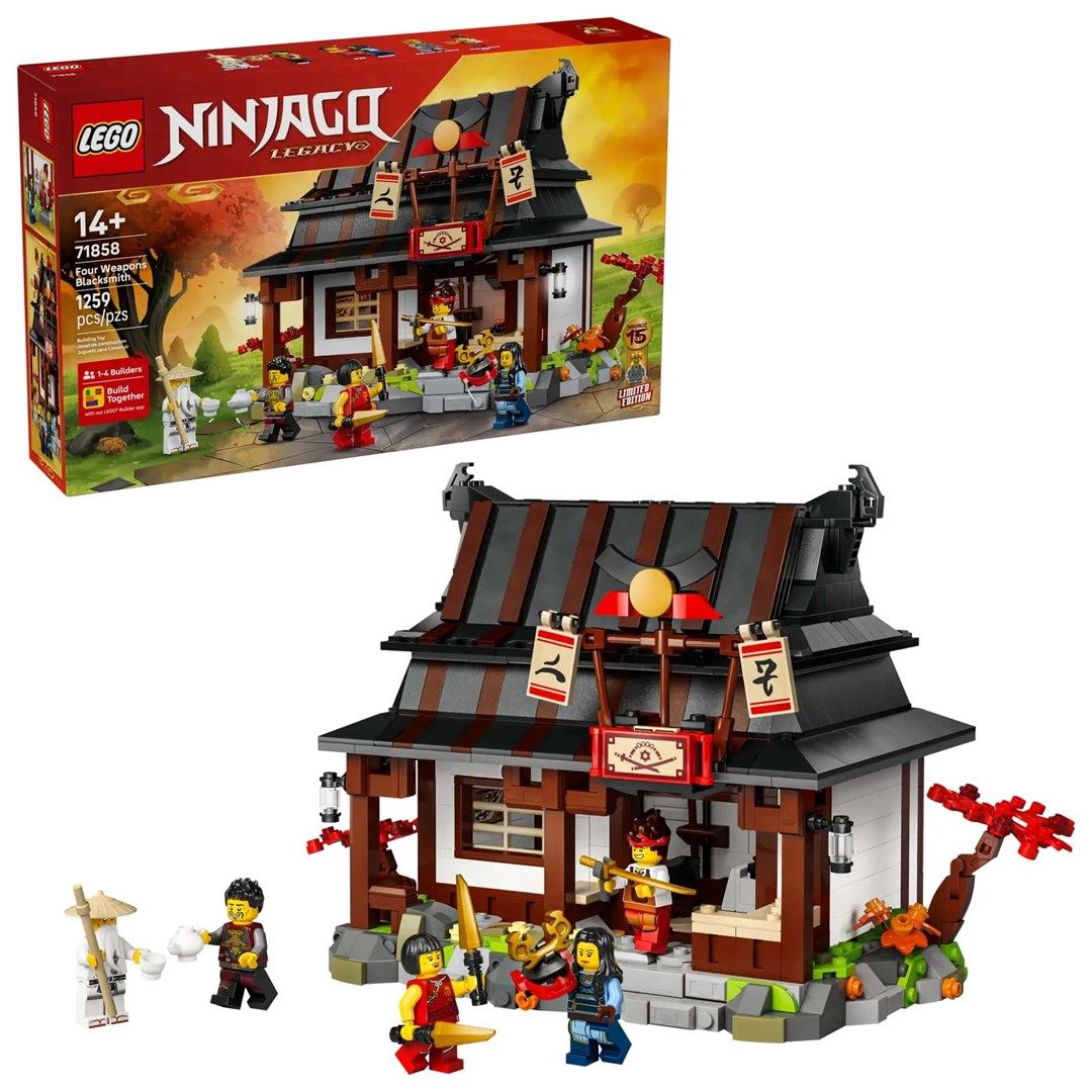 LEGO 71858 Ninjago 15-Jhriges Jubilum Der Vier-Waffen-Schmied