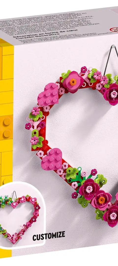 LEGO Herz-Deko 40638