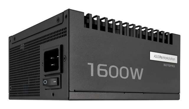 ASUS Pro WS 1600W Platinum power supply unit 20+4 pin ATX ATX Black