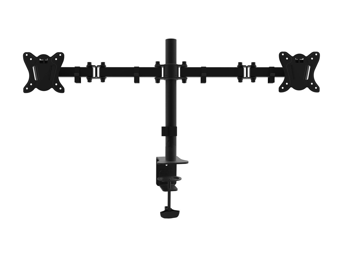 Equip 13"-27" Articulating Dual Monitor Desk Mount Bracket
