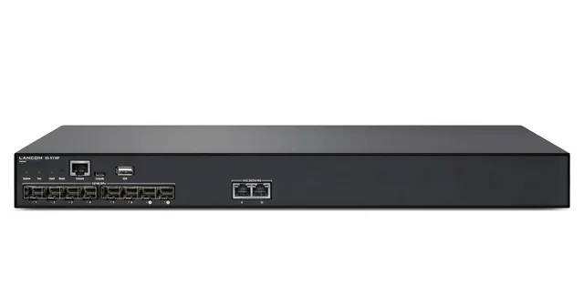 LANCOM XS-5110F Managed L2/L3 10G Ethernet (100/1000/10000) 1U Black