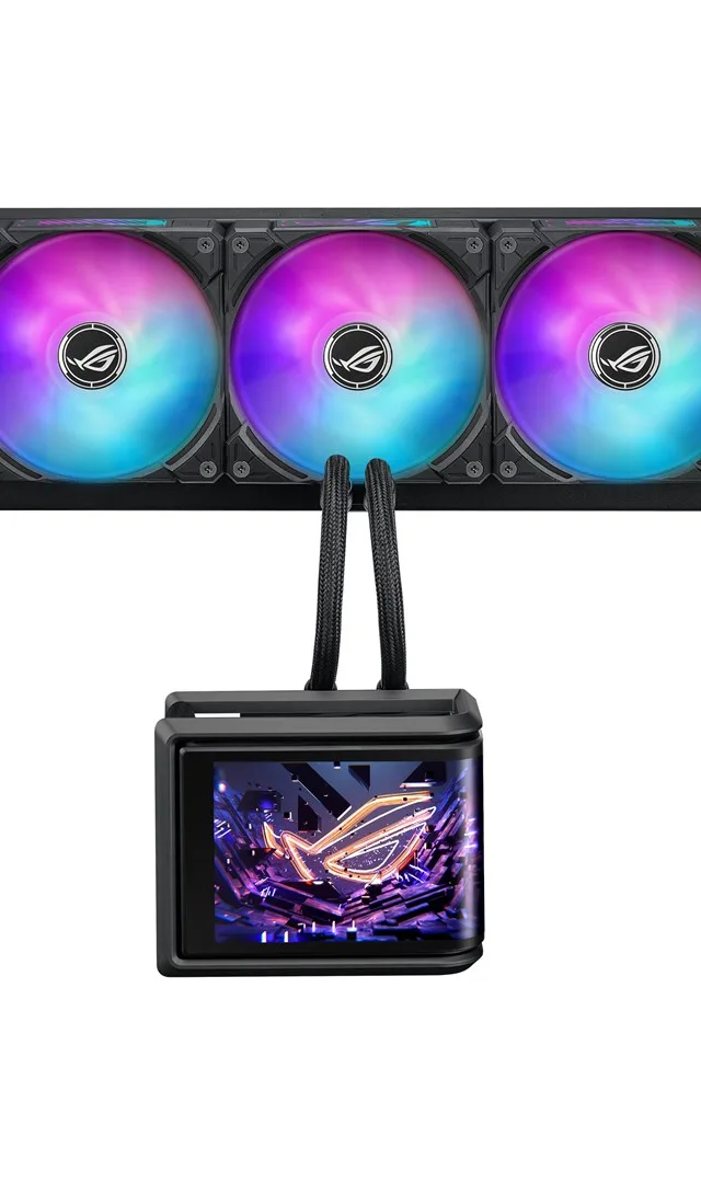 ASUS ROG Ryuo IV SLC 360 ARGB Processor All-in-one liquid cooler 12 cm Black