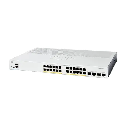 Cisco Catalyst C1300X-24P-4X network switch Managed L3 10G Ethernet (100/1000/10000) Power over Ethernet (PoE) Grey