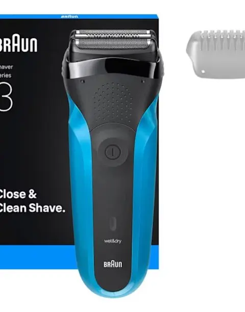 Braun Series 3 310s Foil shaver Trimmer Black, Blue