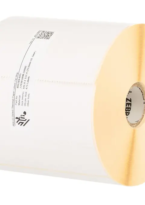 Zebra Z-Perform 1000D White Self-adhesive printer label