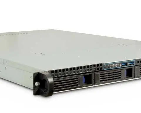 Inter-Tech IPC 1U-1404 Rack Black, Stainless steel