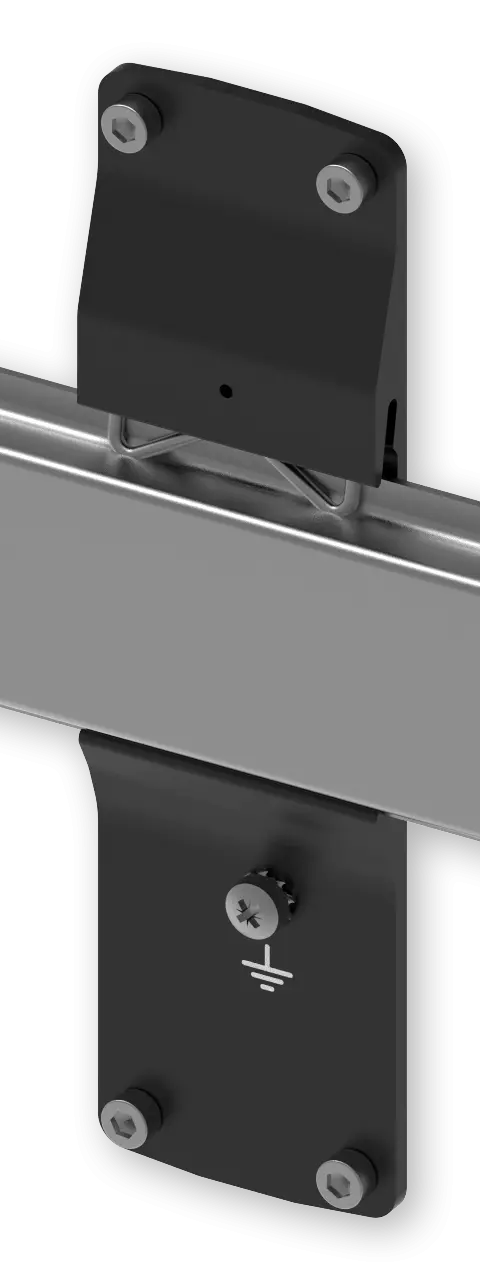 Teltonika PR5MEC24 mounting kit Silver Aluminium, Stainless steel
