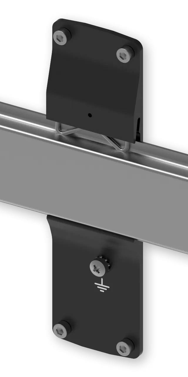 Teltonika PR5MEC24 mounting kit Silver Aluminium, Stainless steel
