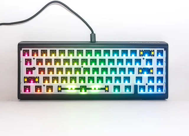Ducky Tinker 65 Barebone keyboard Gaming USB German Black