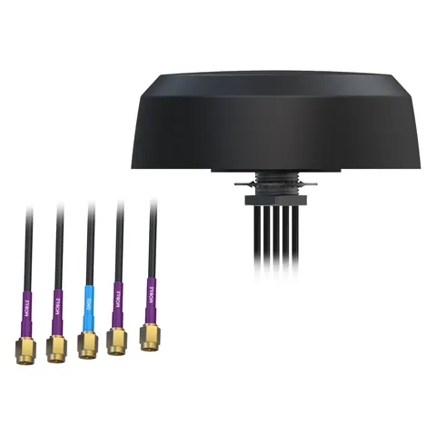 5G/LTE/Wi-Fi/GNSS Mobile Antenna, 5x SMA