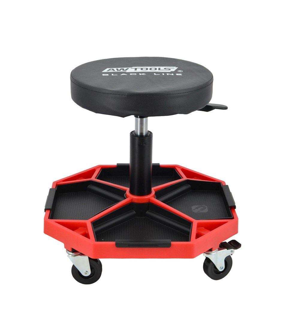 AW ADJUSTABLE WORKSHOP SEAT WITH BLACK LINE DIVIDERS