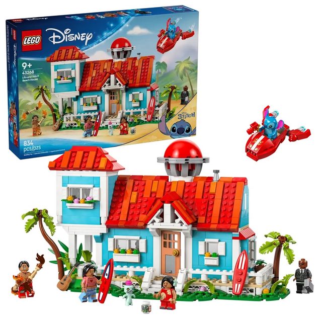 LEGO Disney Lilo & Stitch's Beach House 43268