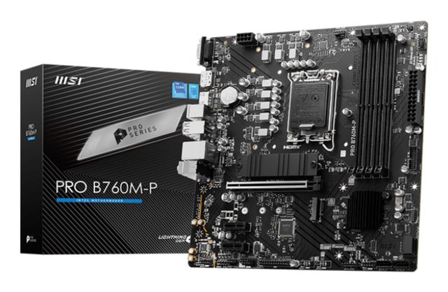MSI PRO B760M-P motherboard Intel B760 LGA 1700 micro ATX