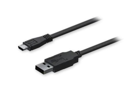 Teltonika PR2US08M USB cable USB 2.0 0.8 m USB A Micro-USB B Black