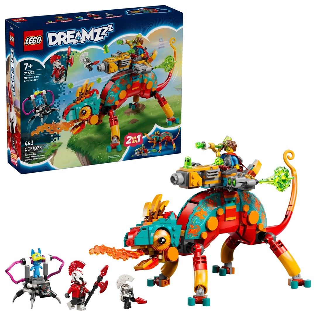 LEGO DREAMZZZ 71492 Mateo'S Fire Chameleon