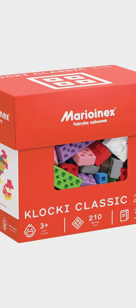 Marioinex Classic Building Blocks 210 Pieces