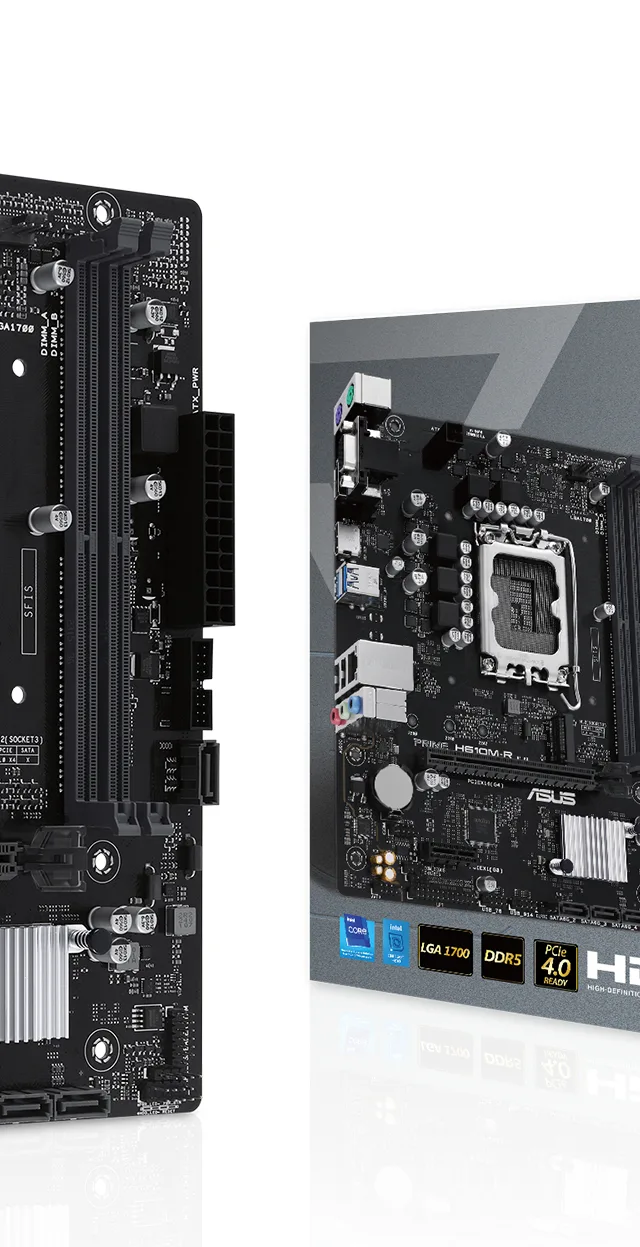 ASUS PRIME H610M-R-SI Intel H610 LGA 1700 micro ATX