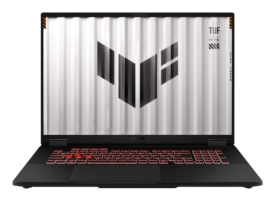 ASUS TUF Gaming A18 FA808UP-S8012W AMD Ryzen™ 7 260 Laptop 45.7 cm (18") WUXGA 16 GB DDR5-SDRAM 1 TB SSD NVIDIA GeForce RTX 5070 Wi-Fi 6E (802.11ax) Windows 11 Home German Grey