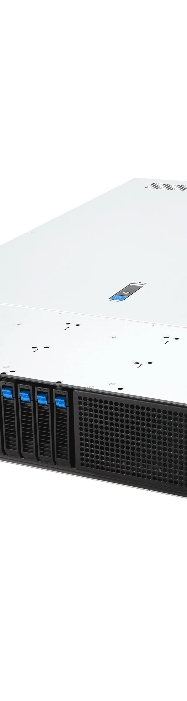 ASUS RS720-E12-RS8G Rack (2U) Black, Silver