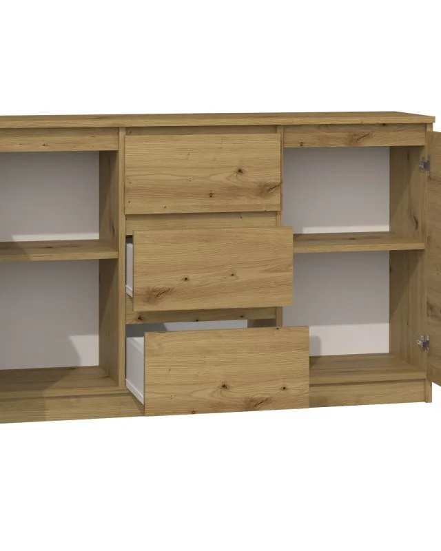Topeshop 2D3S ARTISAN Chest Of Drawers