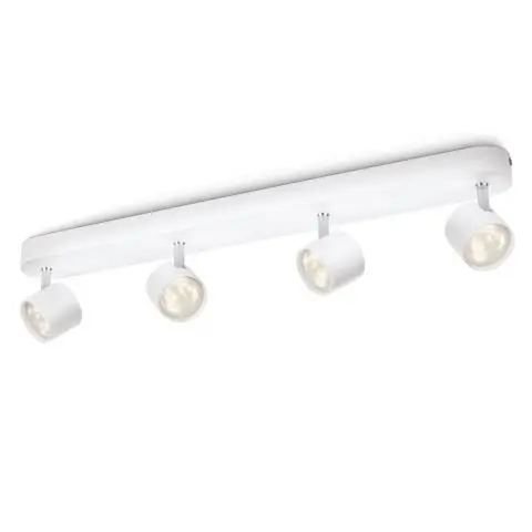 Philips Dimmable LED Star Ceiling/Wall Spotlight 4x 22W