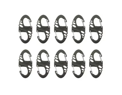 Mil-Tec S-Hook Snap Hook Set - Green