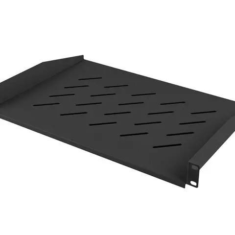 Lanberg shelf for 19" racks universal 1U AK-1008-S