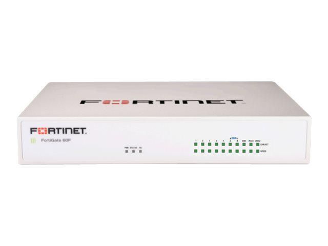 Fortinet FortiGate-60F Hardware plus 1 Year 24x7 FortiCare and FortiGuard Unified Threat Protection (UTP)