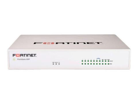 Fortinet FortiGate-60F Hardware plus 1 Year 24x7 FortiCare and FortiGuard Unified Threat Protection (UTP)
