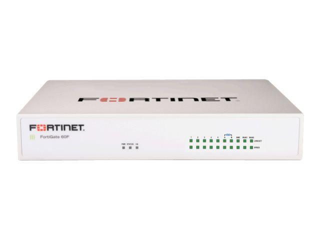 Fortinet FortiGate-60F Hardware plus 1 Year 24x7 FortiCare and FortiGuard Unified Threat Protection (UTP)