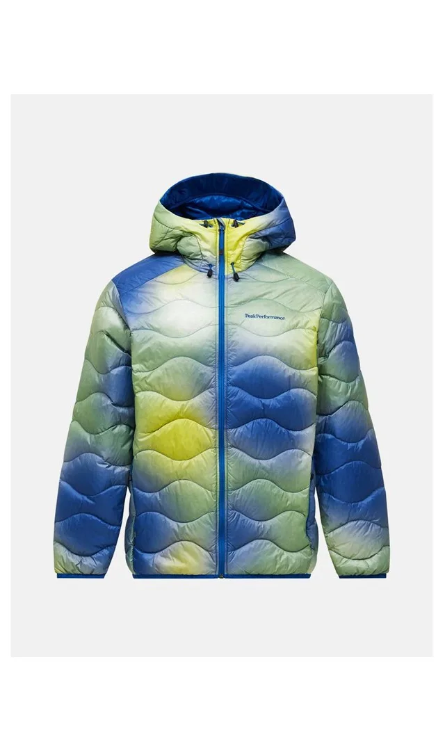 Kurtka Puchowa Peak Performance AOP Helium Down Hood - Aop Rozmiar: M