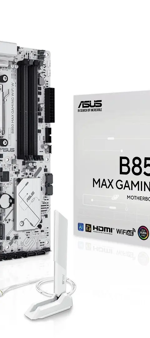 ASUS B850 MAX GAMING WIFI W AMD B850 Socket AM5 ATX