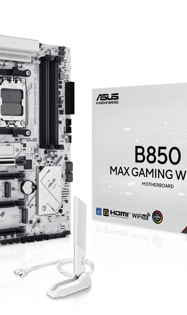 ASUS B850 MAX GAMING WIFI W AMD B850 Socket AM5 ATX