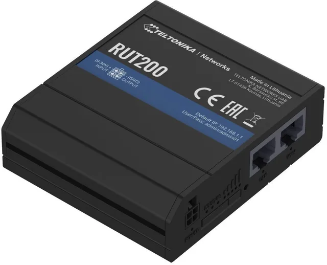 Teltonika Router RUT200 Kompakter-4G/LTE Router ESIM