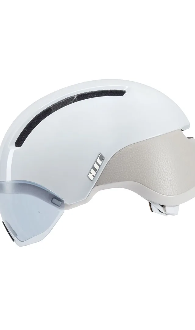 HJC CALIDO PLUS White Grey Cycling Helmet PEARL WHITE GREY Size S