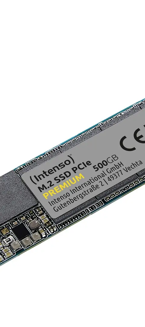 Intenso SSD 500GB Premium M.2 PCIe PCI Express 3.0 NVMe