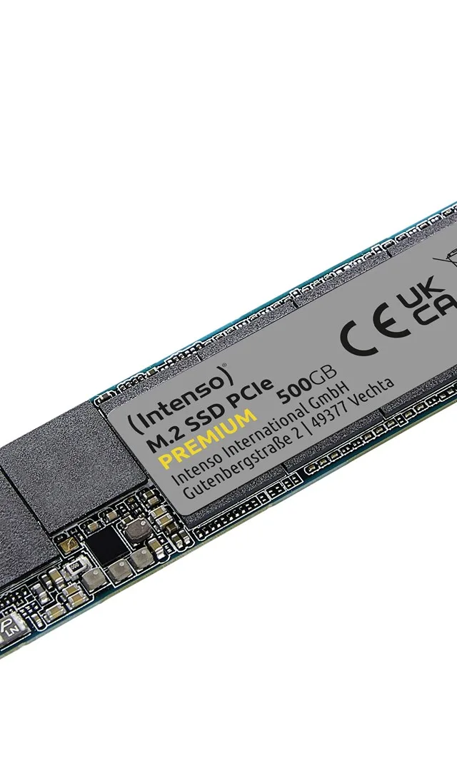 Intenso SSD 500GB Premium M.2 PCIe PCI Express 3.0 NVMe