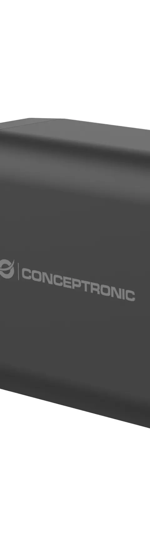 Conceptronic ALTHEA20B45 2-Port 45W GaN USB PD Charger, USB-C x 1, USB-A x 1, QC 3.0, PPS, PD 3.0