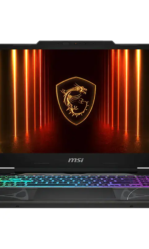 MSI Cyborg 15 B2RWFKG-038XPL Intel Core 7 240H Laptop 39.6 cm (15.6") Full HD 16 GB DDR5-SDRAM 512 GB SSD NVIDIA GeForce RTX 5060 Wi-Fi 6E (802.11ax) FreeDOS Black